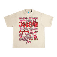Believe Like Mary Trust Like Joseph Valentine S Da Urban Heavy Tee | Teevron