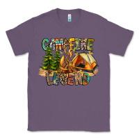 Lavender Campfire Legend Classic Tee - CowhideDigitalArt