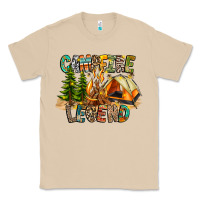 Mushroom Campfire Legend Classic Tee - CowhideDigitalArt