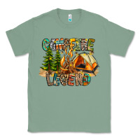 Sage Campfire Legend Classic Tee - CowhideDigitalArt