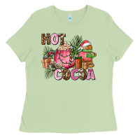 Matcha hot cocoa Ladies Tee - AdoDesignShop