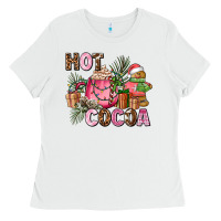 White hot cocoa Ladies Tee - AdoDesignShop