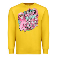Lemon love hope cure Premium Sweatshirt - CowGirlArtShop