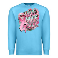 Ocean Blue love hope cure Premium Sweatshirt - CowGirlArtShop