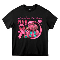 Black in october we wear pink Heavy Core Tee - JahusDesignShop
