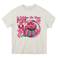 In October We Wear Pink Heavy Core Tee | Teevron