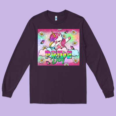 Pride Day Lgbtq+ Tumbler Long Sleeve Tee Designed By Bundleandbundleshop