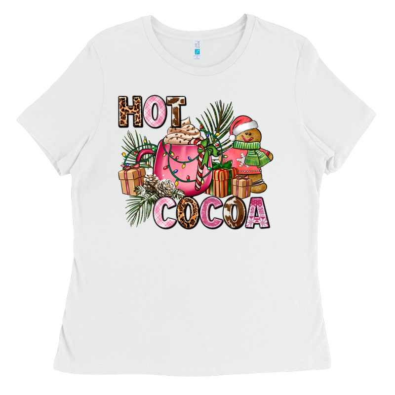 Hot Cocoa Ladies Tee by AdoDesignShop | Teevron