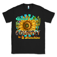 Black raised on country  sunshine Classic Tee - NancyCooperArtShop