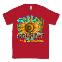 Red raised on country  sunshine Classic Tee - NancyCooperArtShop