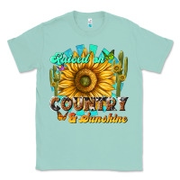 Seafoam raised on country  sunshine Classic Tee - NancyCooperArtShop