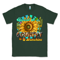 Sports Green raised on country  sunshine Classic Tee - NancyCooperArtShop