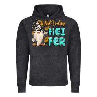 Vintage Black not today heifer cow gnome Vintage Hoodie - MaliasSmallBusiness