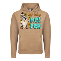Vintage Coffee not today heifer cow gnome Vintage Hoodie - MaliasSmallBusiness