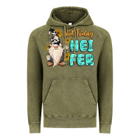 Vintage Olive not today heifer cow gnome Vintage Hoodie - MaliasSmallBusiness
