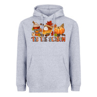 Heather Grey tis the season Heavyweight Hoodie - CowGirlArtShop