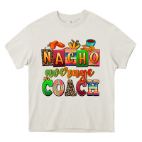 Cream nacho average coach Heavy Core Tee - AdoDesignShop