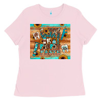 Bubblegum Pink coffee scrubs and prophy paste Ladies Tee - JahusDesignShop