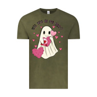 Vintage Olive will you be my boo Vintage Tee - MaliasSmallBusiness