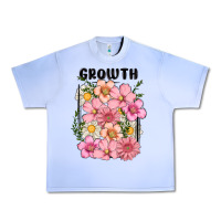 Grape Ice growth flower Urban Heavy Tee - MaliasSmallBusiness