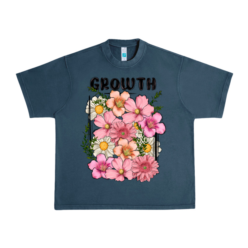 Growth Flower Urban Heavy Tee by MaliasSmallBusiness | Teevron