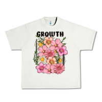 Pistachio growth flower Urban Heavy Tee - MaliasSmallBusiness
