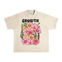 Sandshell growth flower Urban Heavy Tee - MaliasSmallBusiness