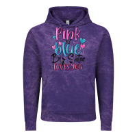 Cloud Purple pink or blue big sister loves you Vintage Hoodie - MaliasSmallBusiness