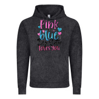 Vintage Black pink or blue big sister loves you Vintage Hoodie - MaliasSmallBusiness