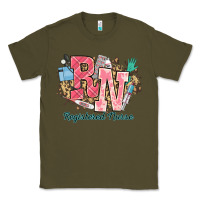 Army Green rn registered nurse western Classic Tee - NancyCooperArtShop