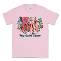 Bubblegum Pink rn registered nurse western Classic Tee - NancyCooperArtShop