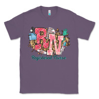 Lavender rn registered nurse western Classic Tee - NancyCooperArtShop