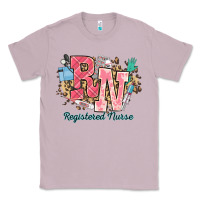 Lilac rn registered nurse western Classic Tee - NancyCooperArtShop