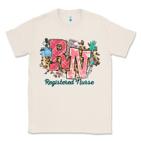 Natural rn registered nurse western Classic Tee - NancyCooperArtShop