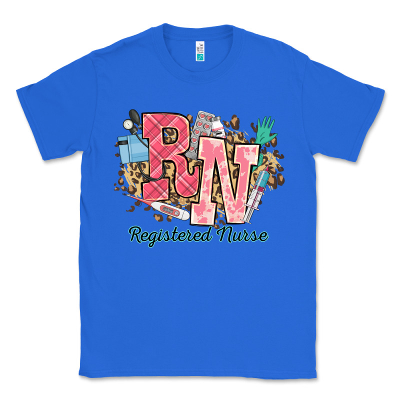 Rn Registered Nurse Western Classic Tee by NancyCooperArtShop | Teevron