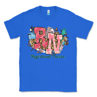 True Royal rn registered nurse western Classic Tee - NancyCooperArtShop