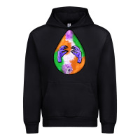 Black halloween hands teardrop Urban Hoodie - BundleAndBundleShop