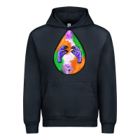 Navy halloween hands teardrop Urban Hoodie - BundleAndBundleShop
