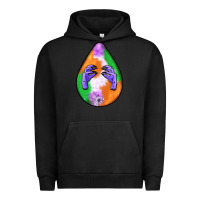 Pigment Black halloween hands teardrop Urban Hoodie - BundleAndBundleShop