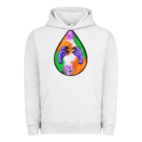 Pigment Lunar Rock halloween hands teardrop Urban Hoodie - BundleAndBundleShop