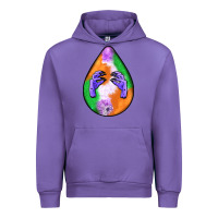 Tulip halloween hands teardrop Urban Hoodie - BundleAndBundleShop