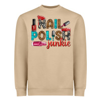 Mushroom nail polish junkie bbs Heavyweight Sweatshirt - BundleAndBundleShop