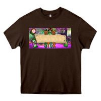 Chocolate Brown custom name momster license plate template Heavy Core Tee - BundleAndBundleShop