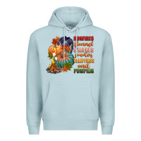 Blue Mist bonfires flannels smores campfires and pu Premium Hoodie - CowGirlArtShop