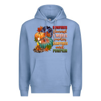 Colony Blue bonfires flannels smores campfires and pu Premium Hoodie - CowGirlArtShop