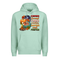 Seafoam bonfires flannels smores campfires and pu Premium Hoodie - CowGirlArtShop