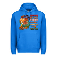 True Royal bonfires flannels smores campfires and pu Premium Hoodie - CowGirlArtShop
