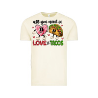 Vintage Arctic all you need is love and tacos Vintage Tee - MaliasSmallBusiness