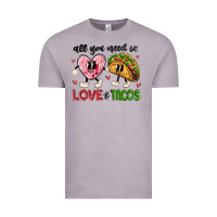 Vintage Zinc all you need is love and tacos Vintage Tee - MaliasSmallBusiness