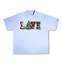 Grape Ice love christmas tree Urban Heavy Tee - AdoDesignShop